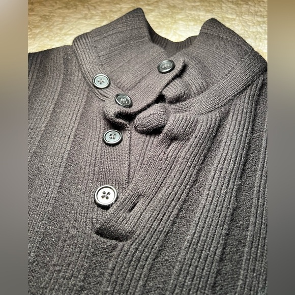 Vintage Military Commando Ribbed Merino Wool Sweater Jumper, size medium Utility - Picture 2 of 14